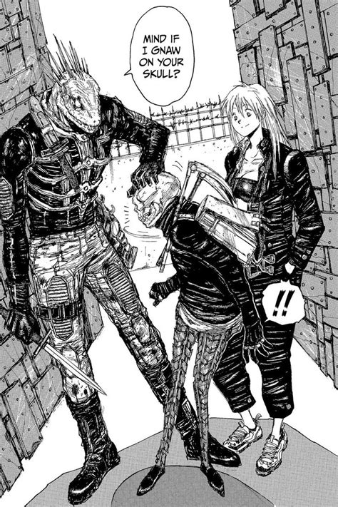 anime noir et blanc|dorohedoro girls.